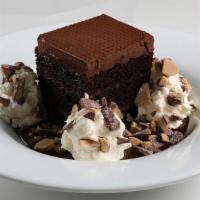 Decadent Chocolate Cake · 538 cal. Intensely rich chocolate cake,layered chocolate ganache,chocolate buttercream, whip...