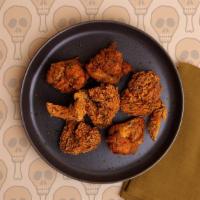 Fried Chicken Wings · Six crispy chicken wings served with ranch.