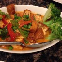 Panang Curry J · A thick red 