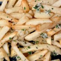 Garlic Fries · fresh parmigiano reggiano & garlic