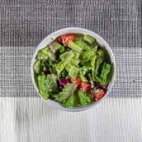 Greek Salad · Fresh large cubed salad on finely chopped parsley, cucumbers, onions & lemon dressing.