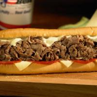 Pepperoni Cheesesteak · Our Cheesesteak with pepperoni.