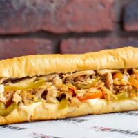 Philly'S Best Chicken · Our Chicken & Cheese with sweet peppers and sauteed mushrooms.