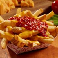 Pizza Fries · French fries with a side of Wiz & our Philly's Best Pizza Sauce.