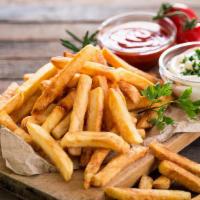 1901's French Fries · Basket of french fries tossed in sea salt.