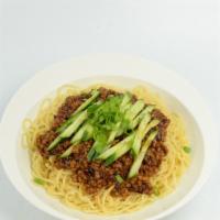 Peking Style Noodle with Soybean Paste · 