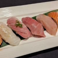 Sushi Tasting · Chef’s choice of 7 pcs of seasonal nigiri