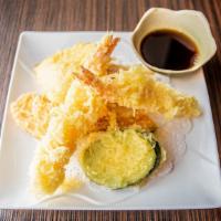 Mixed Tempura AP · Shrimps and mixed veggie tempura.