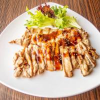 Chicken Teriyaki · Grilled chicken with teriyaki sauce.