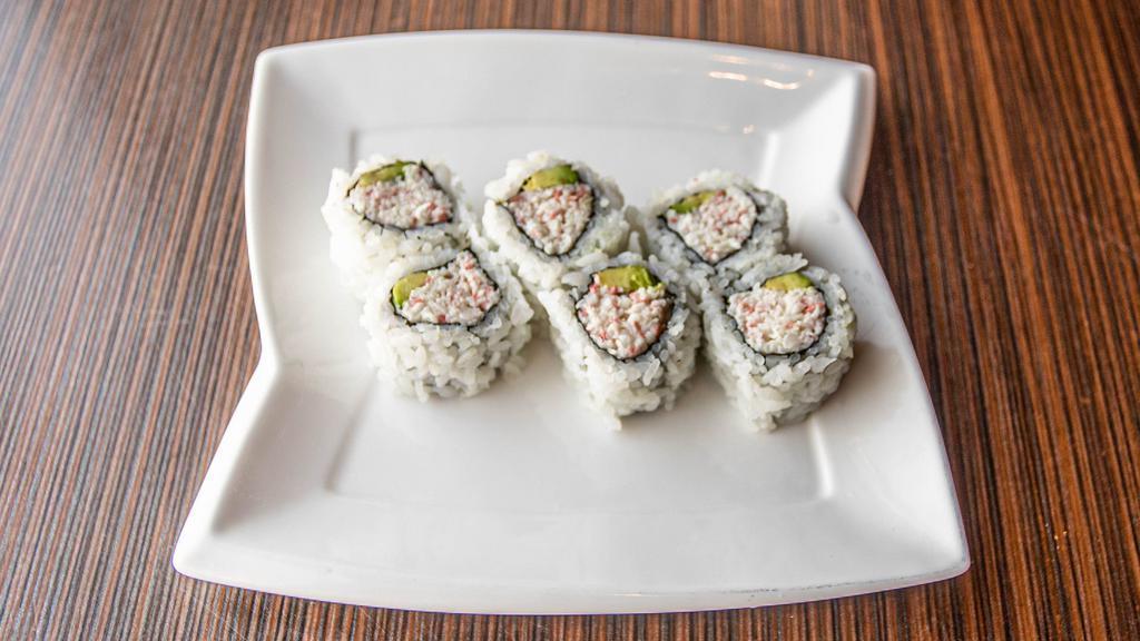 California Roll · Spicy. Snow crab and avocado.
