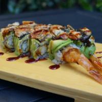 Dragon Roll · Eel, Avocado, Shrimp Tempura