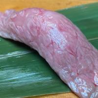 Wagyu · A5 grade Wagyu Ribeye from Miyazaki Japan. salt and pepper lightly seared