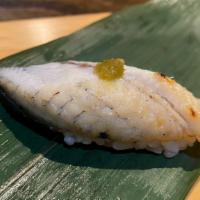 Eel Shirayaki · steamed  then grilled fresh eel with yuzu kosho. not with sweet kabayaki sauce.