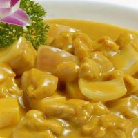 Curry Coconut Chicken (咖喱鸡) · Chicken Tender white Meat with Coconut and Curry.