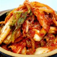 Kimchi 16oz · House-made
Fresh fermented Napa cabbage marinated with spicy seasoning.