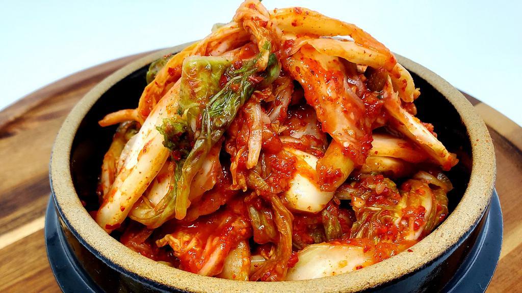 Kimchi 16oz · House-made
Fresh fermented Napa cabbage marinated with spicy seasoning.