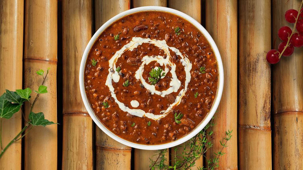 Mister Dal Makhani · Creamed lentils delicately cooked with Indian spices.