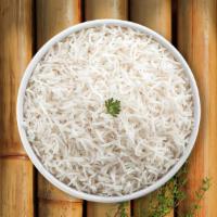Rice Pilau · Long grain basmati rice.