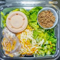 Taco salad · You create your own individual salad.