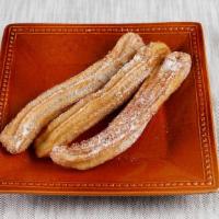 Traditional Sweet Churros · Vegan. Churros come in orders of 3 sticks (about 5-6 inches long). Traditional Argentine Chu...