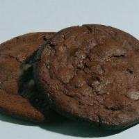 Vegan Double Chocolate Cookie · No joke. These cookies are the epitome of soft, gooey, fudgy, chocolatey goodness. Double do...