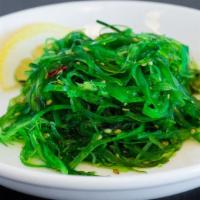Seaweed Salad · contains (sesame) (this one can't be requested no sesame) Sorry<<