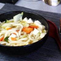 5. Vegetable Udon · Vegetable and tofu.