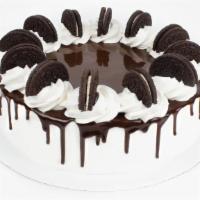 Froyo Cake  · Cookies and Cream Cake made with Chocolate cake, Cookies & Cream and Vanilla froyo with oreo...