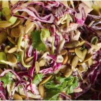 Chipotle Coleslaw · Famous ARIA's Chipotle Coleslaw. Shredded cabbage with house special aioli sauce.