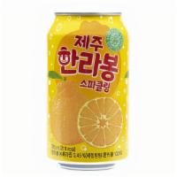 Jeju Hallabong Sparking · Refreshing, sparkling drink made with the Hallabong, a special citrus with vitamin C from Je...