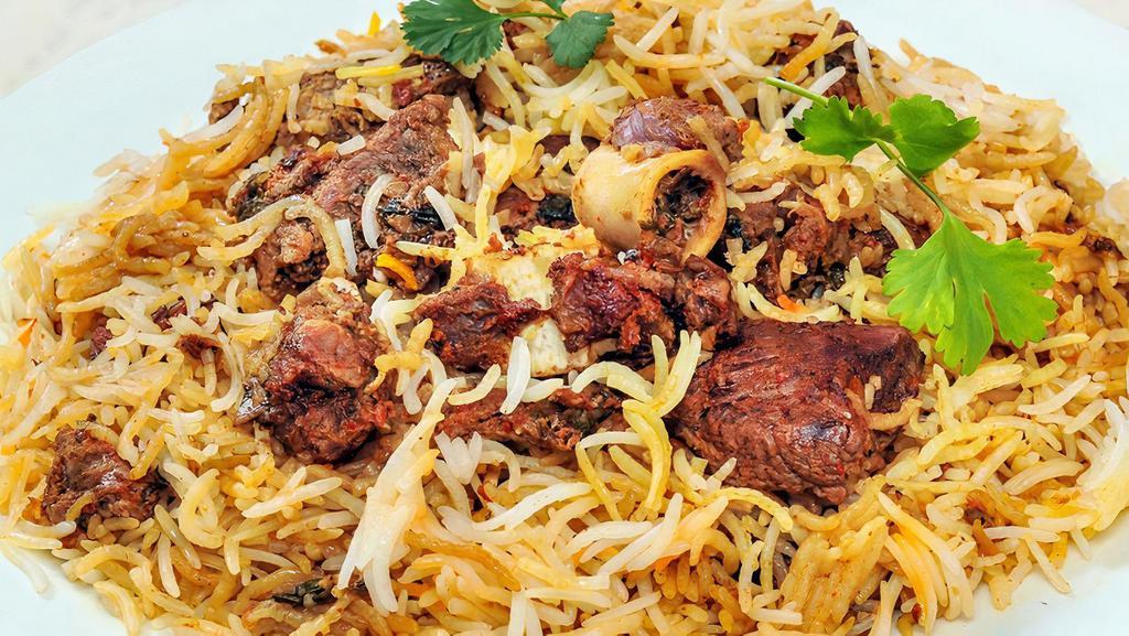 Goat Fry Biryani Family Pack · No Complimentary Appetizer with Family Pack Biryani. Please check our Family pack Combo Options.