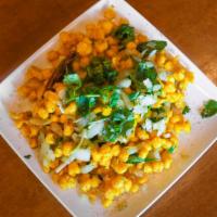Crispy Masala Peppercorn · Battered golden kennel corn fried and tossed in the wok with aromatic spices.