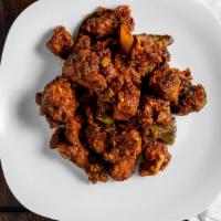 Chilli Chicken · Most popular. Stir-fried chicken with sweet pepper, green chilies, onions and aromatic India...