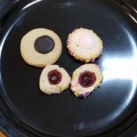 Thumb Print Cookies · You can order single flavor or mix and match.  We will give you equal mix of all 3 flavors f...