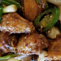 3. Canh Ga (Chicken Wings) · Chicken wings - fish sauce, salt pepper, garlic butter or lemongrass (nuoc mam, rang muoi, b...