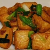 458. 葱燒豆腐Scallions Tofu · 
