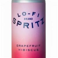 Lo-Fi Grapefruit Hibiscus Spritz · 250ml can.  Wine spritzer.  Crisp fresh citrus flavors layered with a blend of soft floral n...