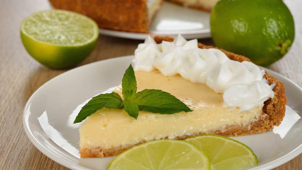 Key Lime Pie  · Delicious classic key lime pie.