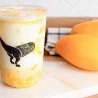 Dirty Mango · Fresh mango hand blended topped with fresh milk