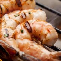 Grilled Shrimp Entrée · Chefs Seasonal Vegetables / Roasted Potatoes