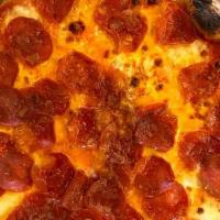 Pepperoni · Classic margherita with Ezzo pepperoni