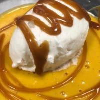 Butterscotch Pudding · served with smoked sea salt caramel & softly whipped cream