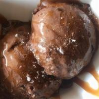 Choc Ice Cream · Classic dark chocolate gelato, with or without toppings