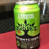 2 Towns Cider · Hard Apple Cider, 6% ALC in a 12oz can