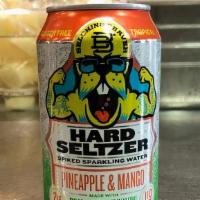 Belching Beaver · Pineapple & Mango Hard Seltzer - 12oz can
