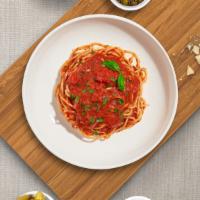 Make It Marinara · Spaghetti tossed with our classic homemade marinara sauce.