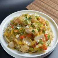 723. Malaysia Style Seafood Rice 馬來香草海鮮飯 · Mild spicy.