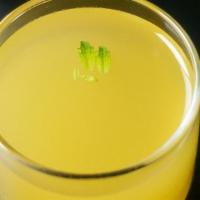 Ginger Mint Lemonade *Keto · Fresh ginger and turmeric roots cooked with mint, sweetened with allulose and monk fruit, mi...