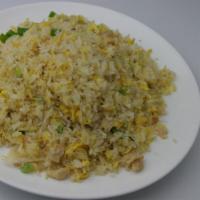 N22.  咸鱼鶏粒炒飯 Chicken with Salted Fish Fried Rice  · 
