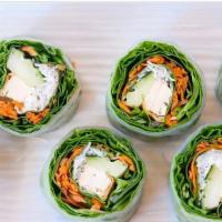 Fresh Rolls · Lettuce, mint leaves, basil, cucumber, carrots and vermicelli wrapped in Vietnamese rice pap...